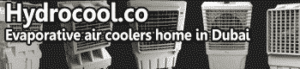 Hydrocool evaporative outdoor air coolers in Dubai